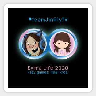 JinAlyTV Extra Life 2020 Exclusive Sticker